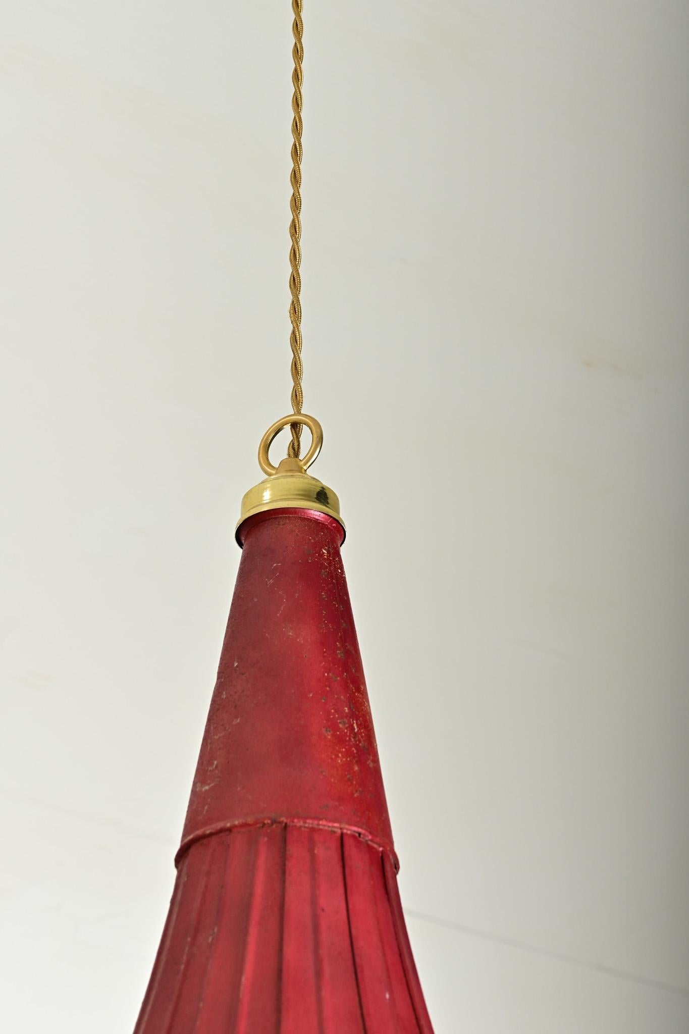 French Gramophone Pendant Light 3