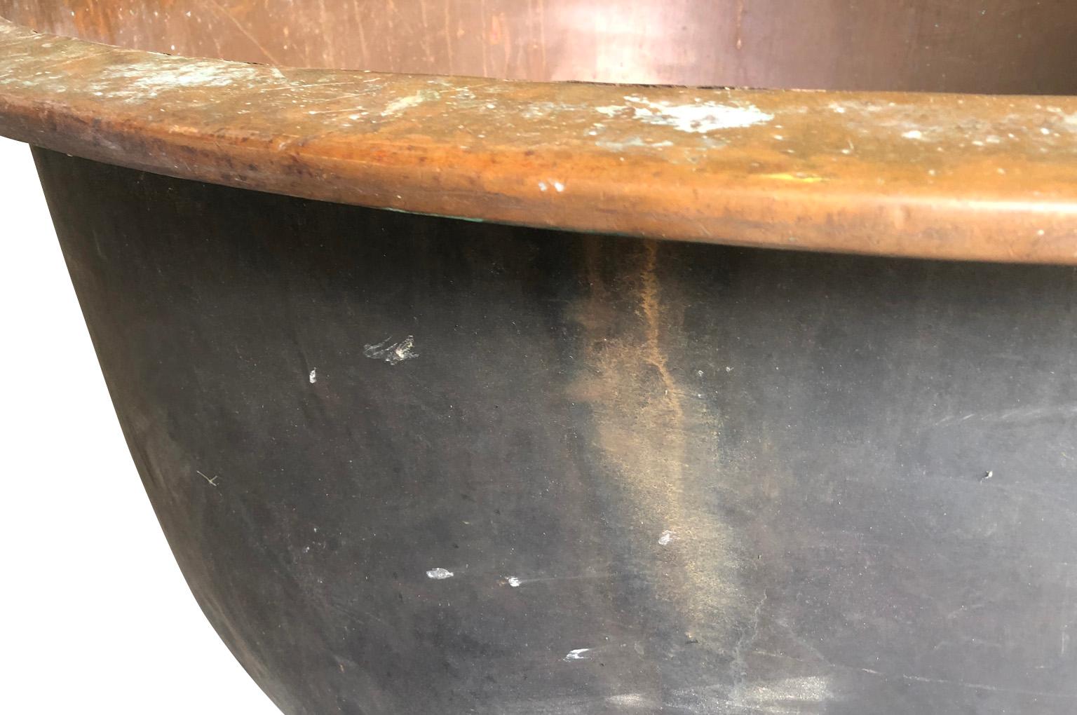 19th Century French Grand Scale Copper Vat - Kettle 