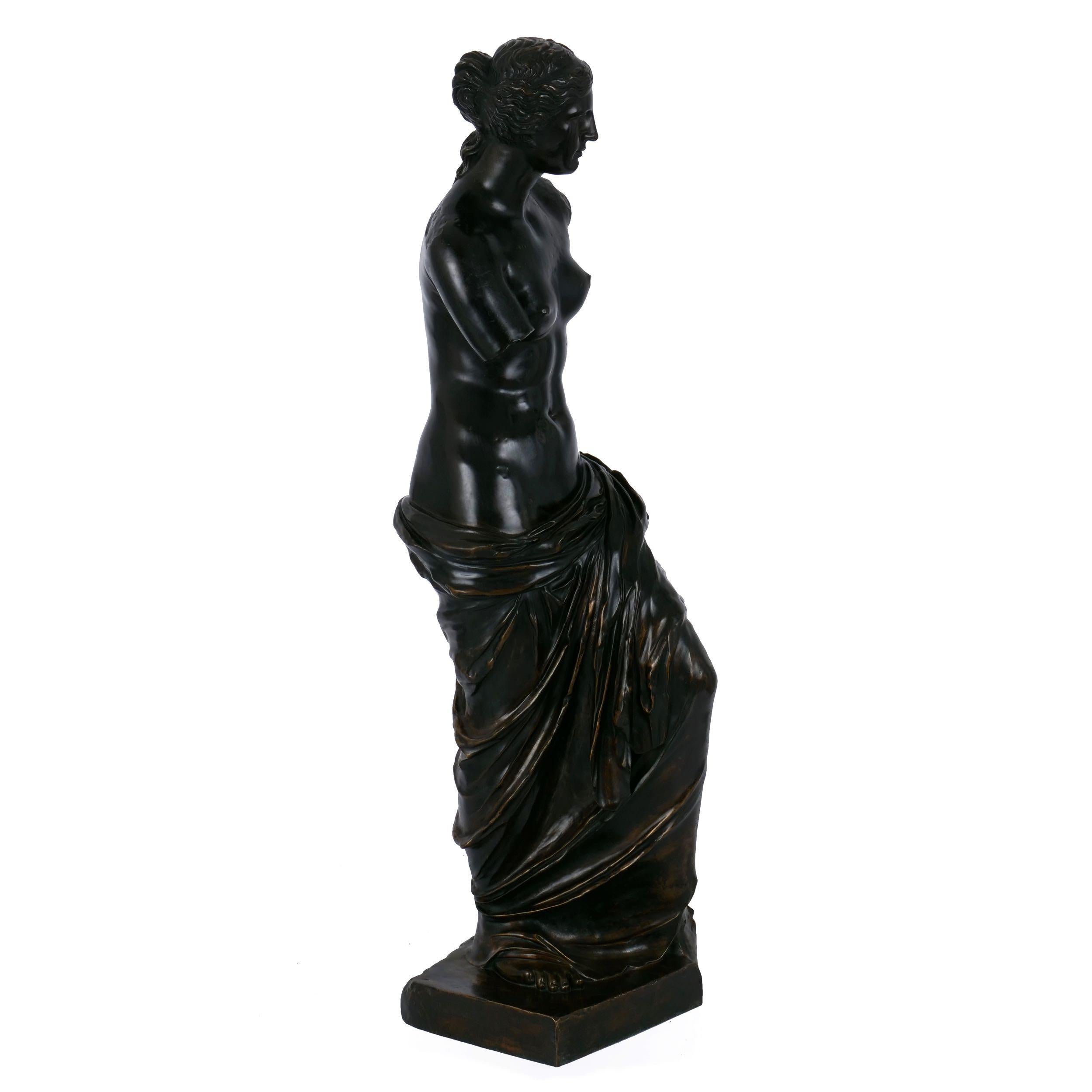 French Grand Tour Antique Bronze Sculpture 