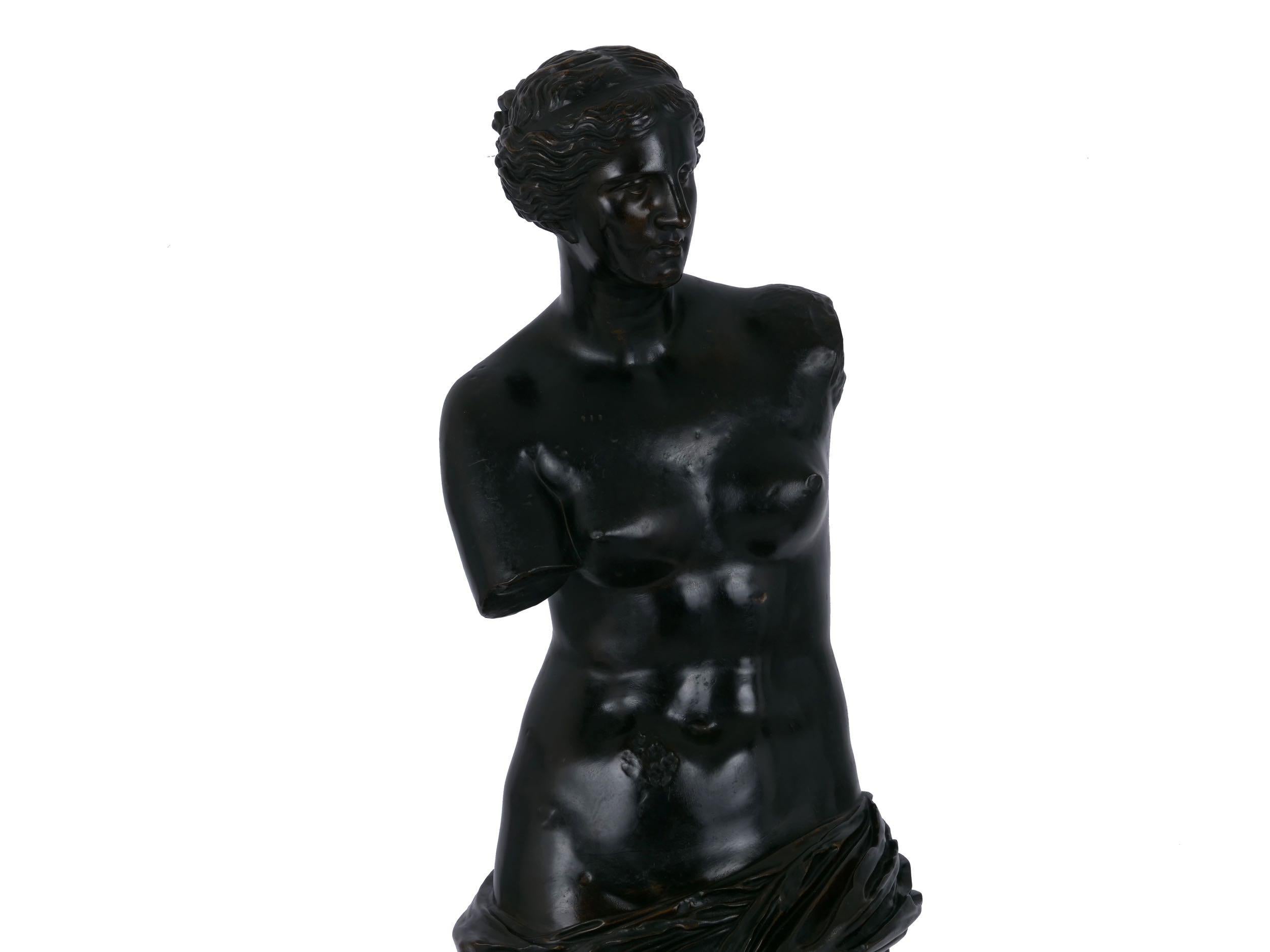 French Grand Tour Antique Bronze Sculpture 