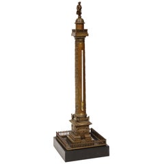 Colonne de bronze du Grand Tour de la Place Vendôme à Paris:: 19ème siècle