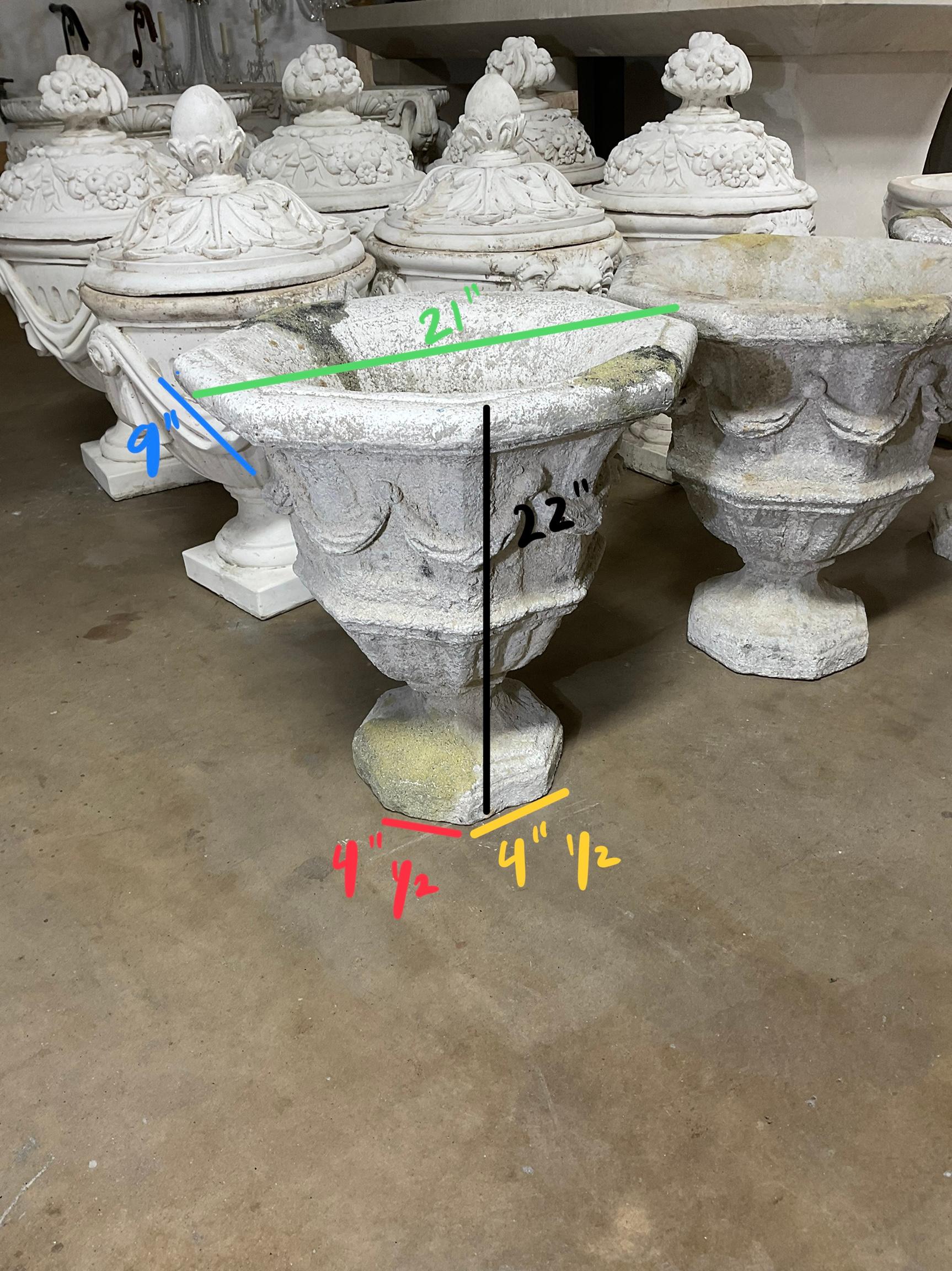 Jardinière composite française en vente 3