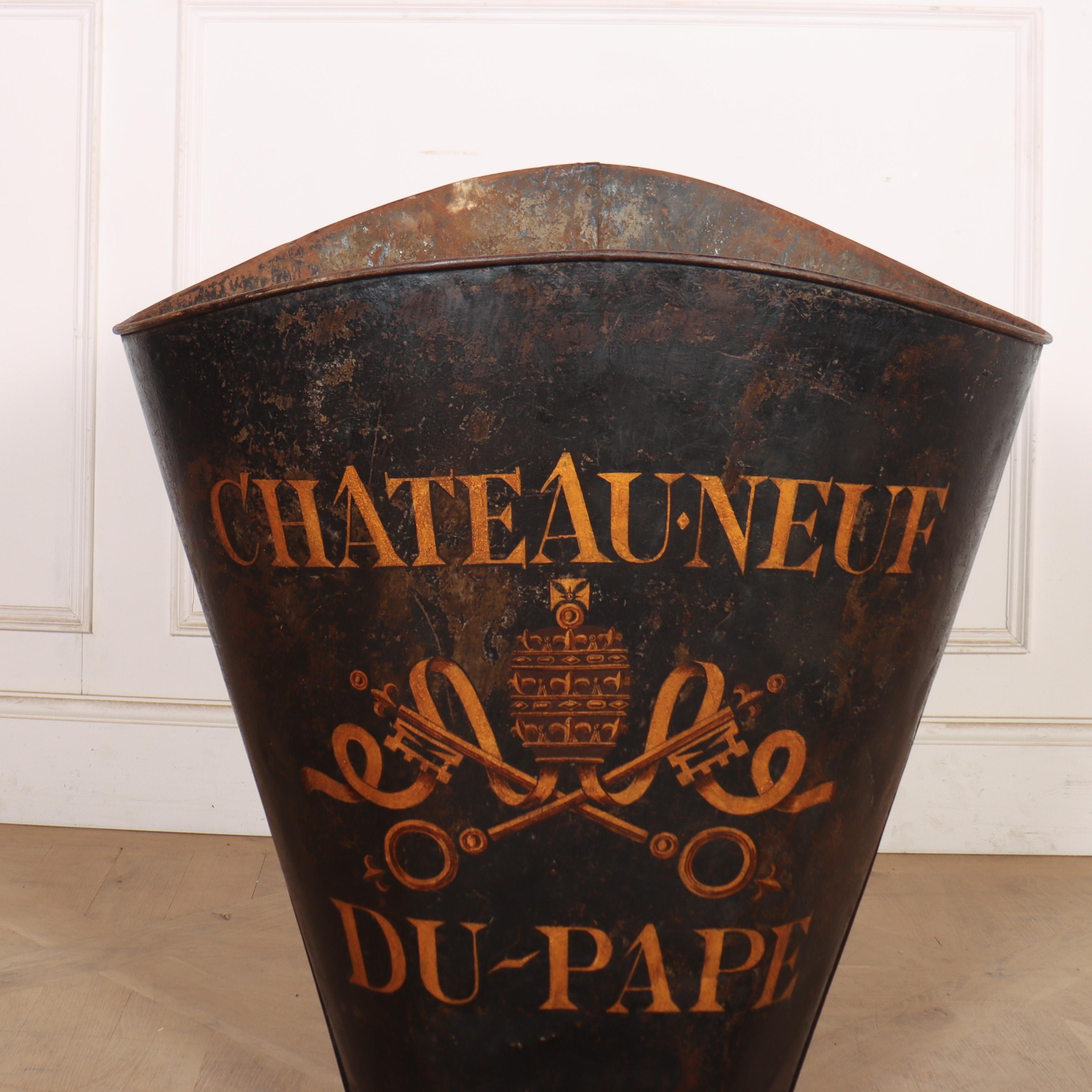 One of a pair of 19th century French grape picking hods / hottes with later paint decoration. 1900.


Code: 8974

Dimensions:
W: 27.5