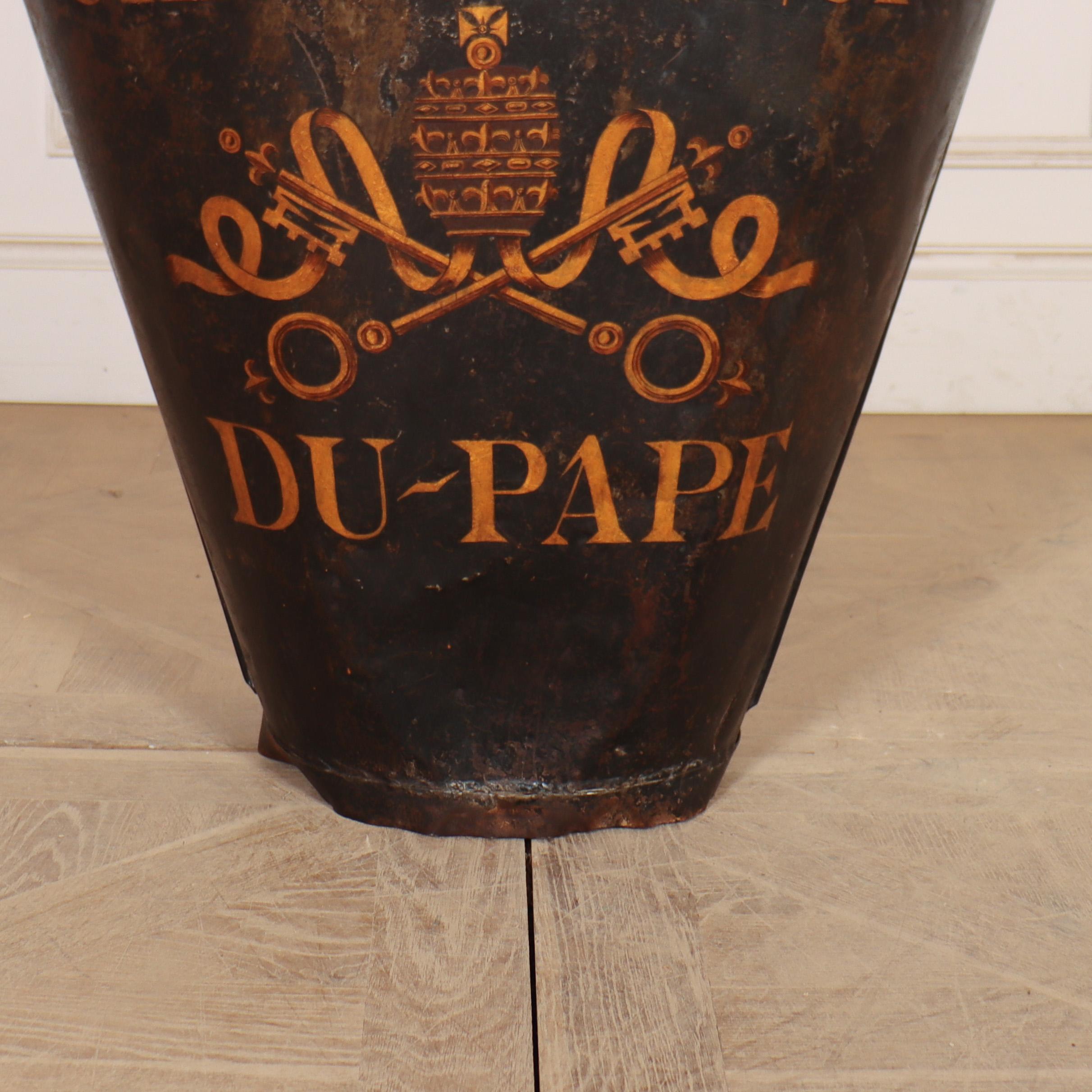 19th Century French Grape Hotte For Sale