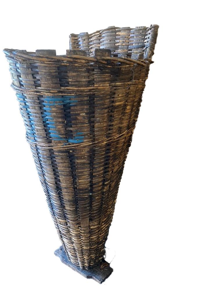 french grape harvest basket