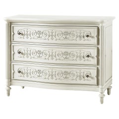 French Gray Painted Commode