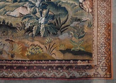 French Greenery Tapestry Aubusson 18th century - 2m67Hx1m97L - N° 1386