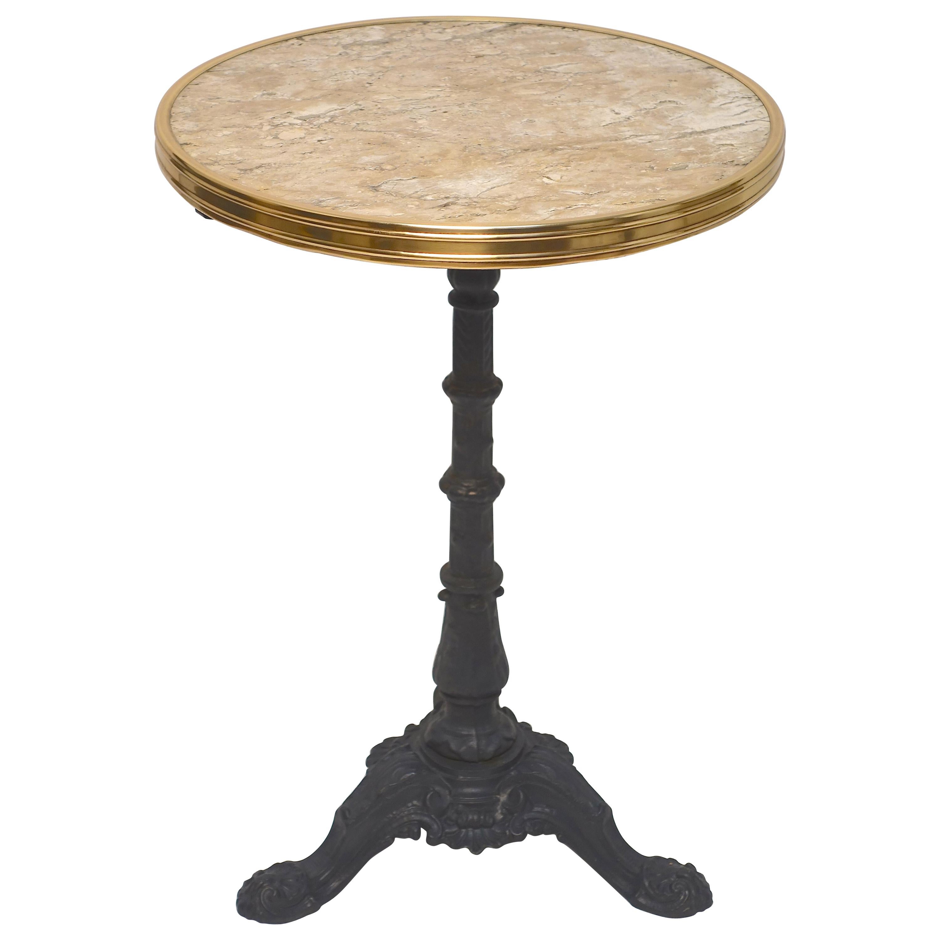 French Gueridon Bistro Table - Early 20th Century