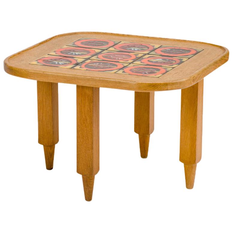 French Guillerme et Chambron Coffee Table, circa 1970