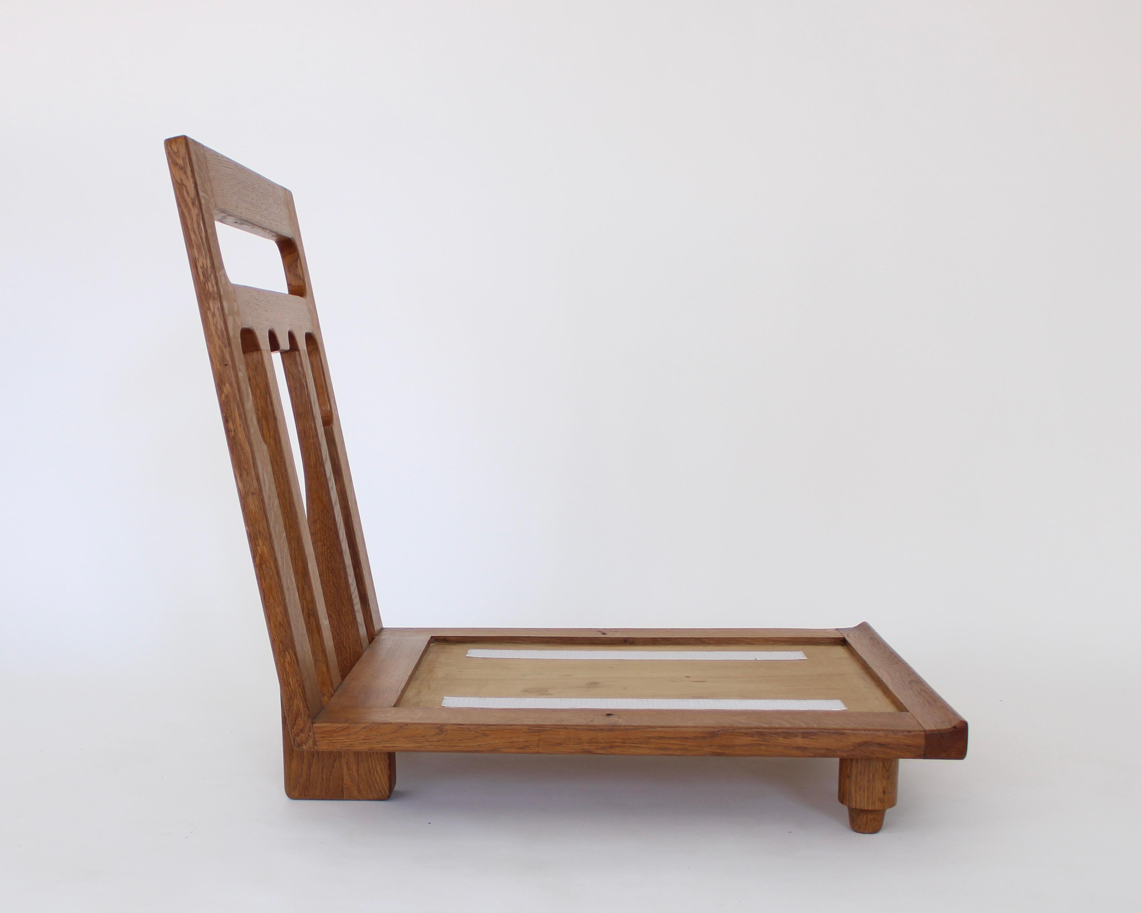 French Guillerme Et Chambron Votre Maison Pair of Lounge Chairs Model Elmyre 11