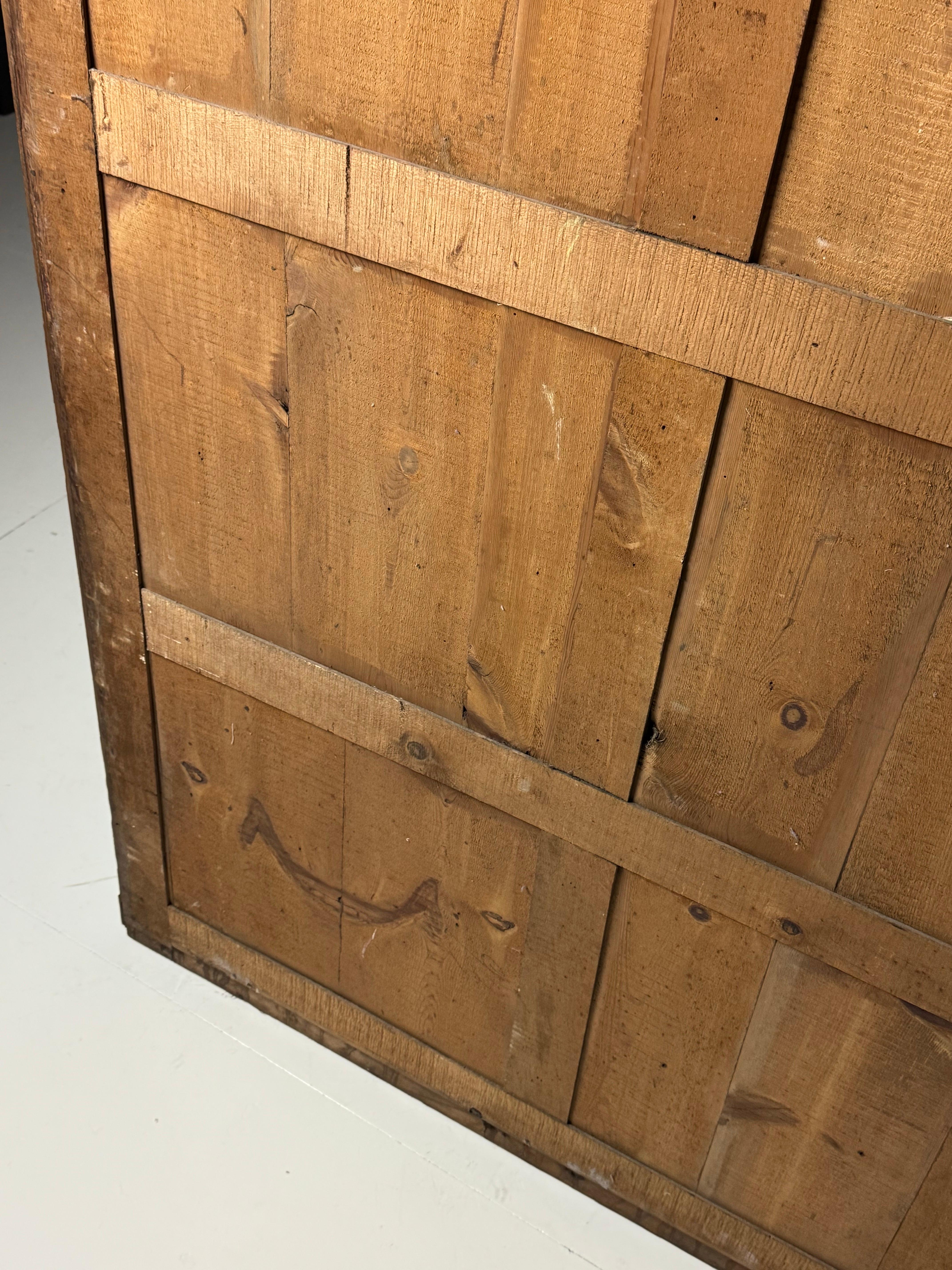 French Hall Mirror 19th century Oak For Sale 10
