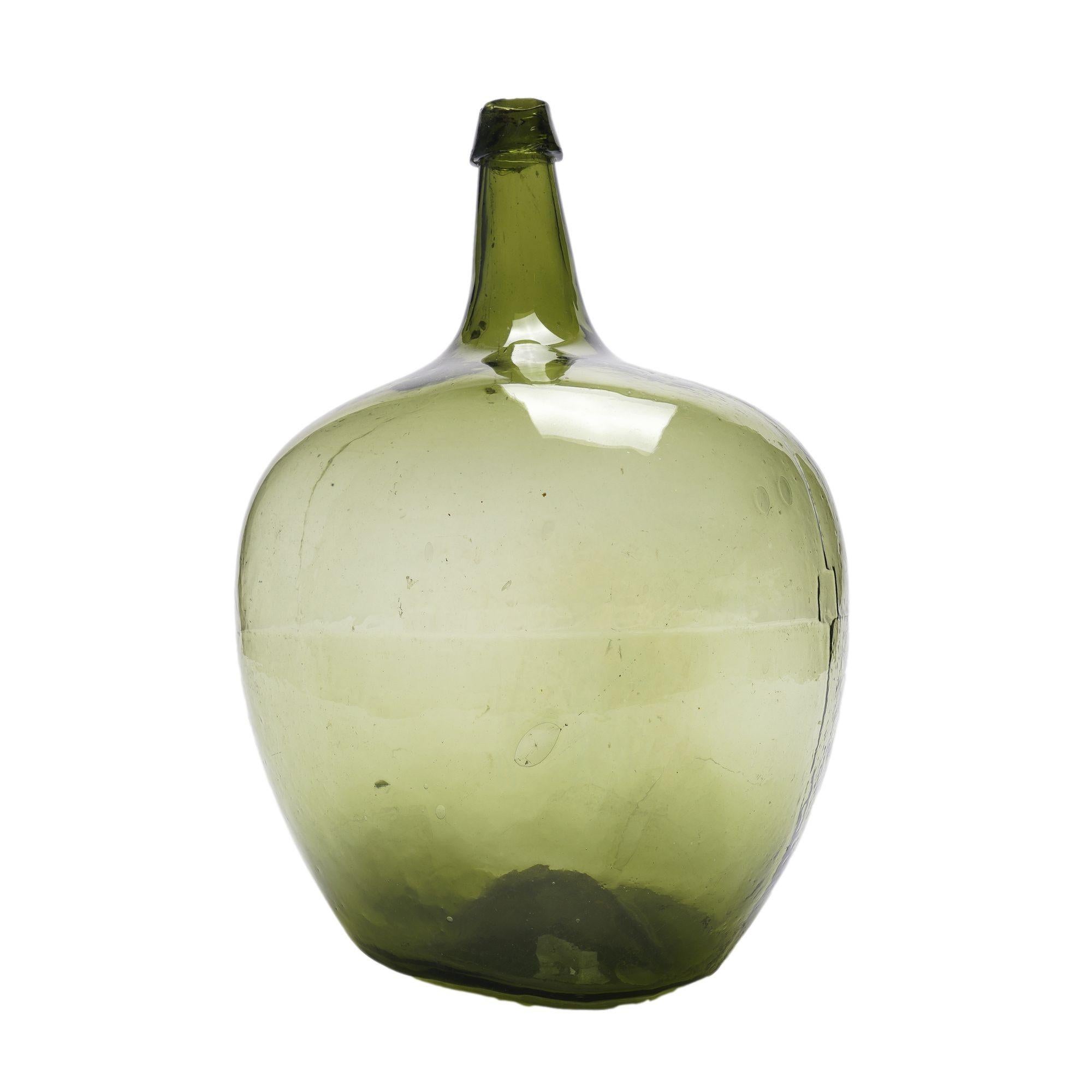 Damigiana francese in vetro soffiato a mano, 1815-35 ca. in vendita 2