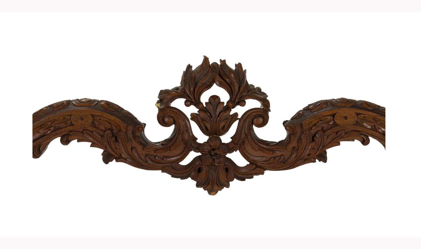 French Hand Carved Console Table For Sale 1