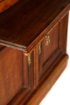 French Hand-carved Two-Door Armoire