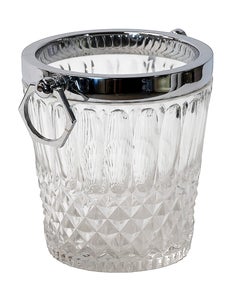 French Hand Made Cut Crystal Champagne Bucket