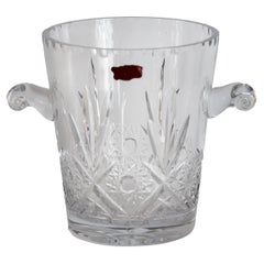 French Hand Made Cut Crystal Champagne Bucket