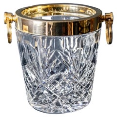 French Hand Made Cut Crystal Champagne Bucket