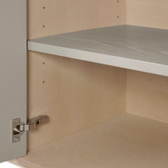 Buffet gris clair conçu à la main par Eric Gizard Paris