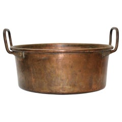French Handled Copper Pot
