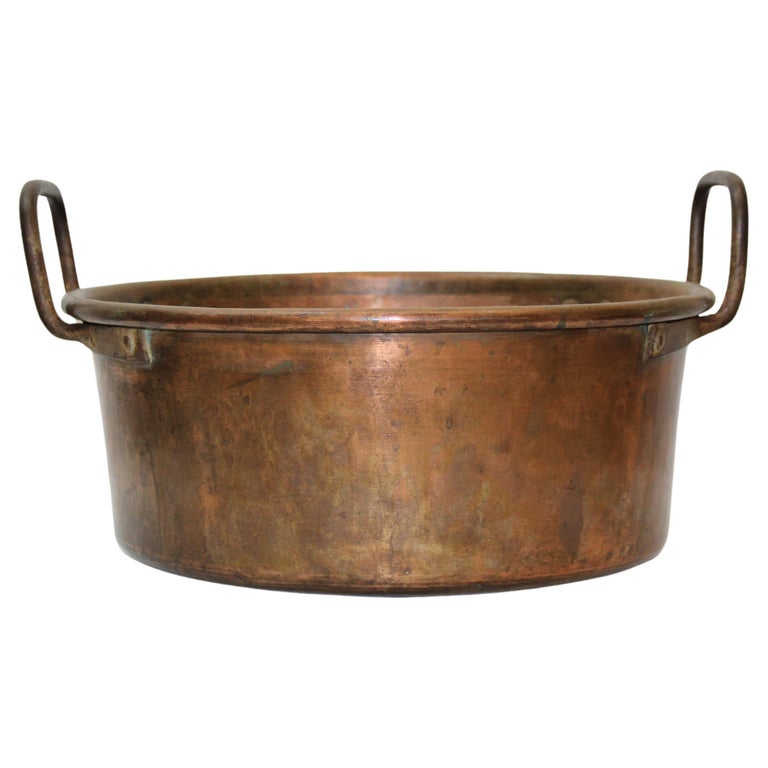 French Handled Copper Pot at 1stDibs