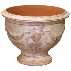 Jardinera Urna Tazón Anduze de Terracota hecha a mano en Francia por La Madeleine