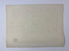 Scena di porto francese Litografia a colori di Jacques Yankel