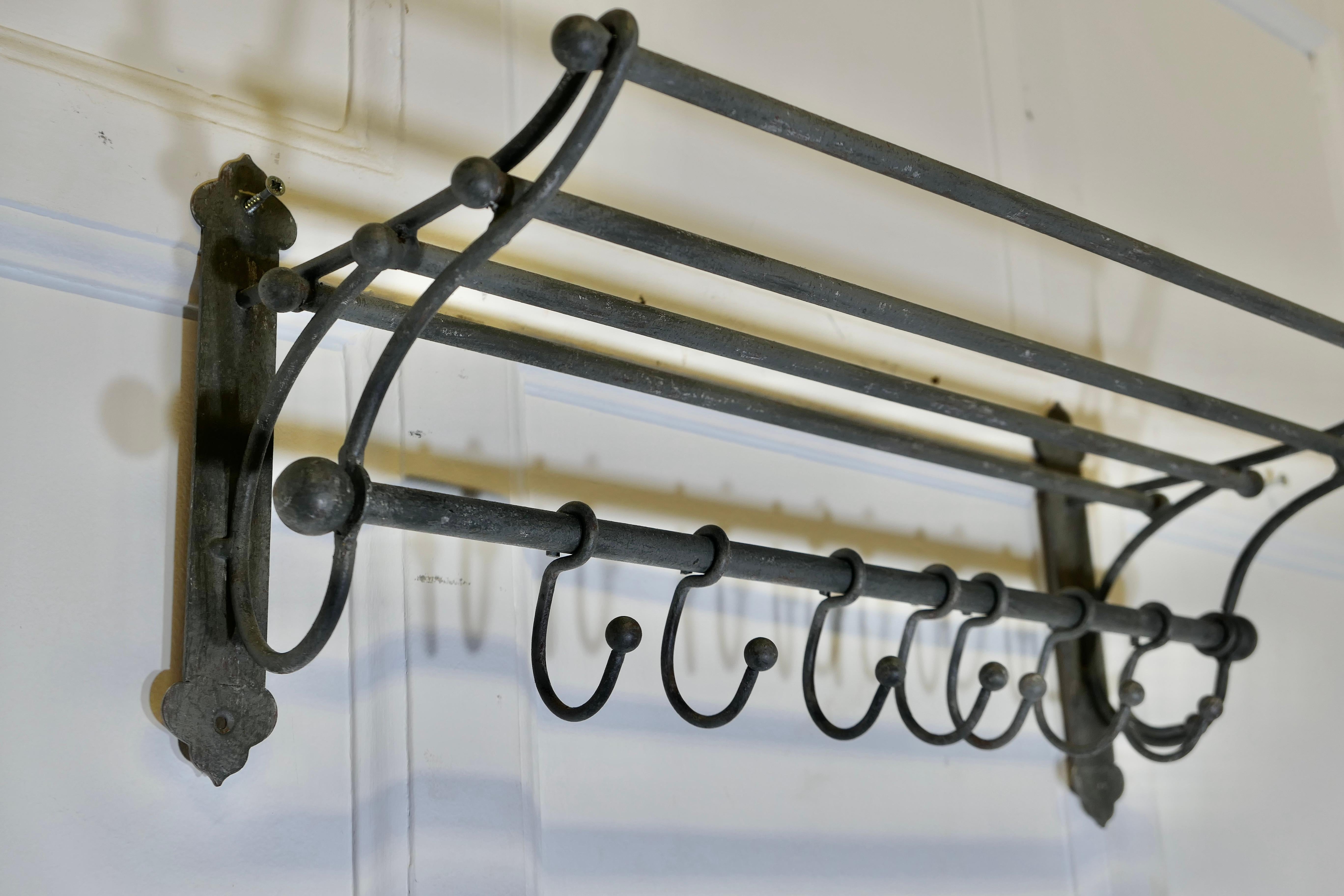 Mid-20th Century French Hat and Coat Rack