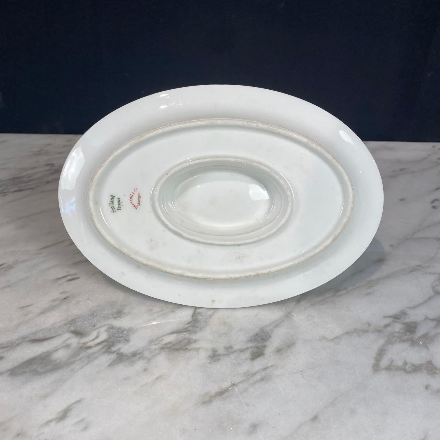 Französisch Haviland Limoges 123 Stück Gold Porzellan Geschirr Service Set im Angebot 12