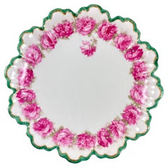 French Haviland Limoges Petal Shaped Rose Bowl