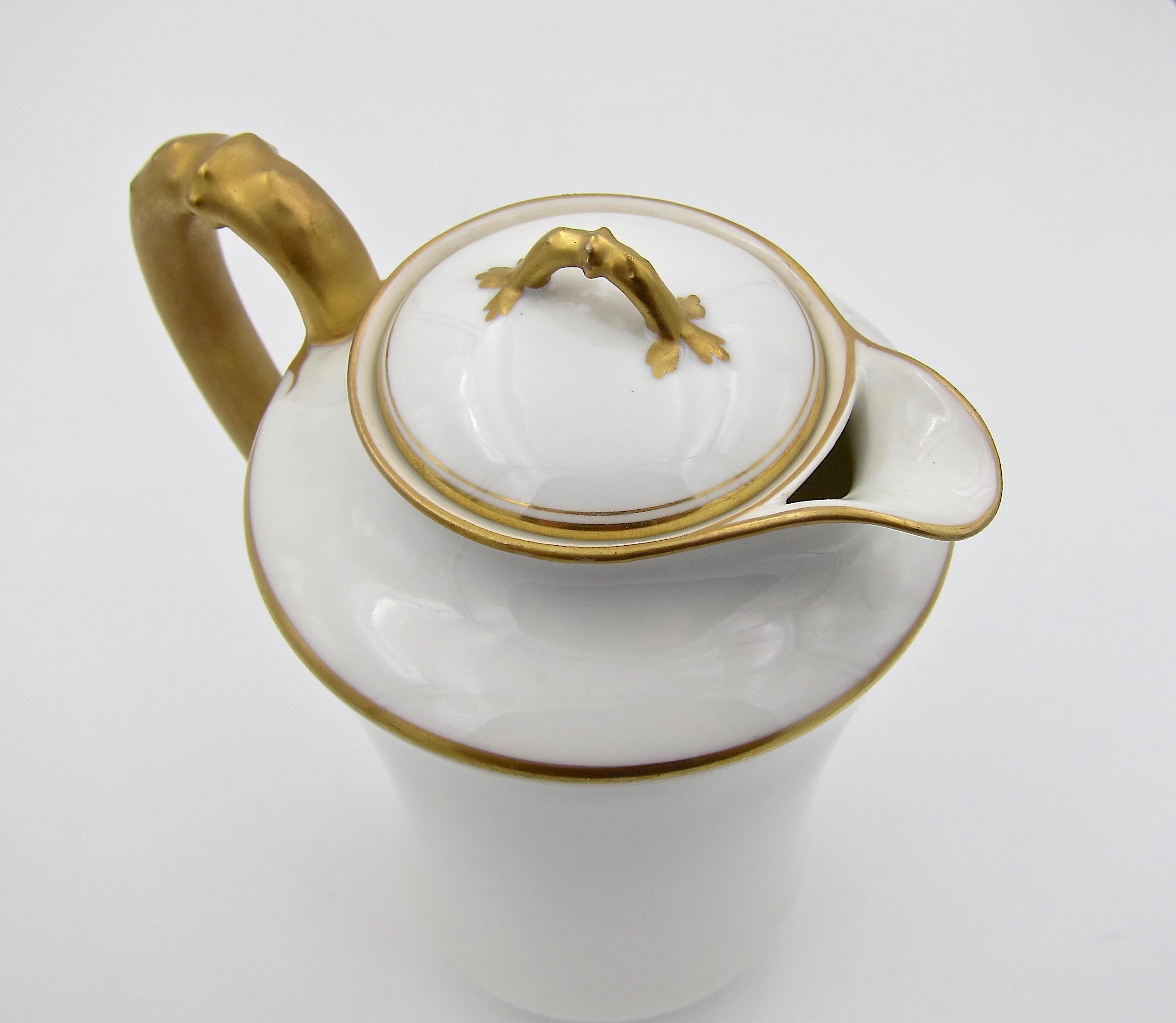 limoges france teapot