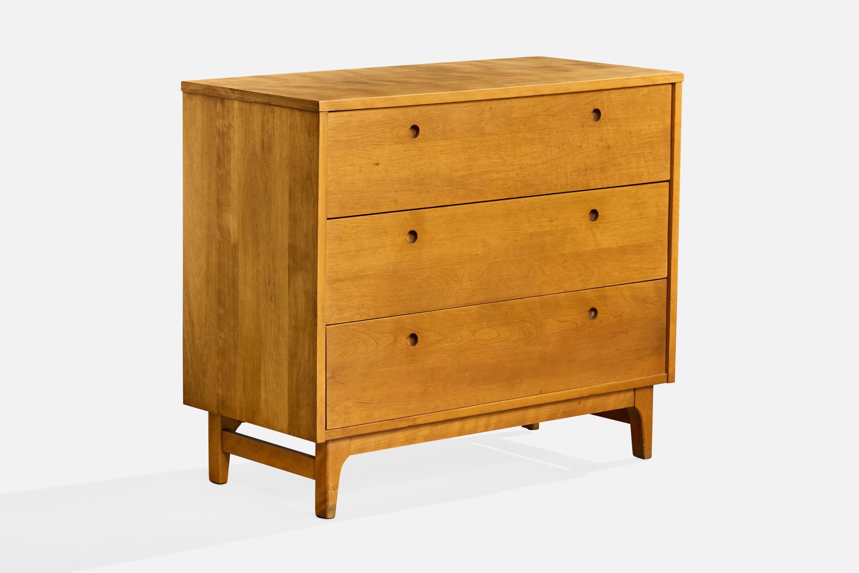 French & Heald, Chests of Drawers, Wood, USA, 1950s Estadounidense en venta