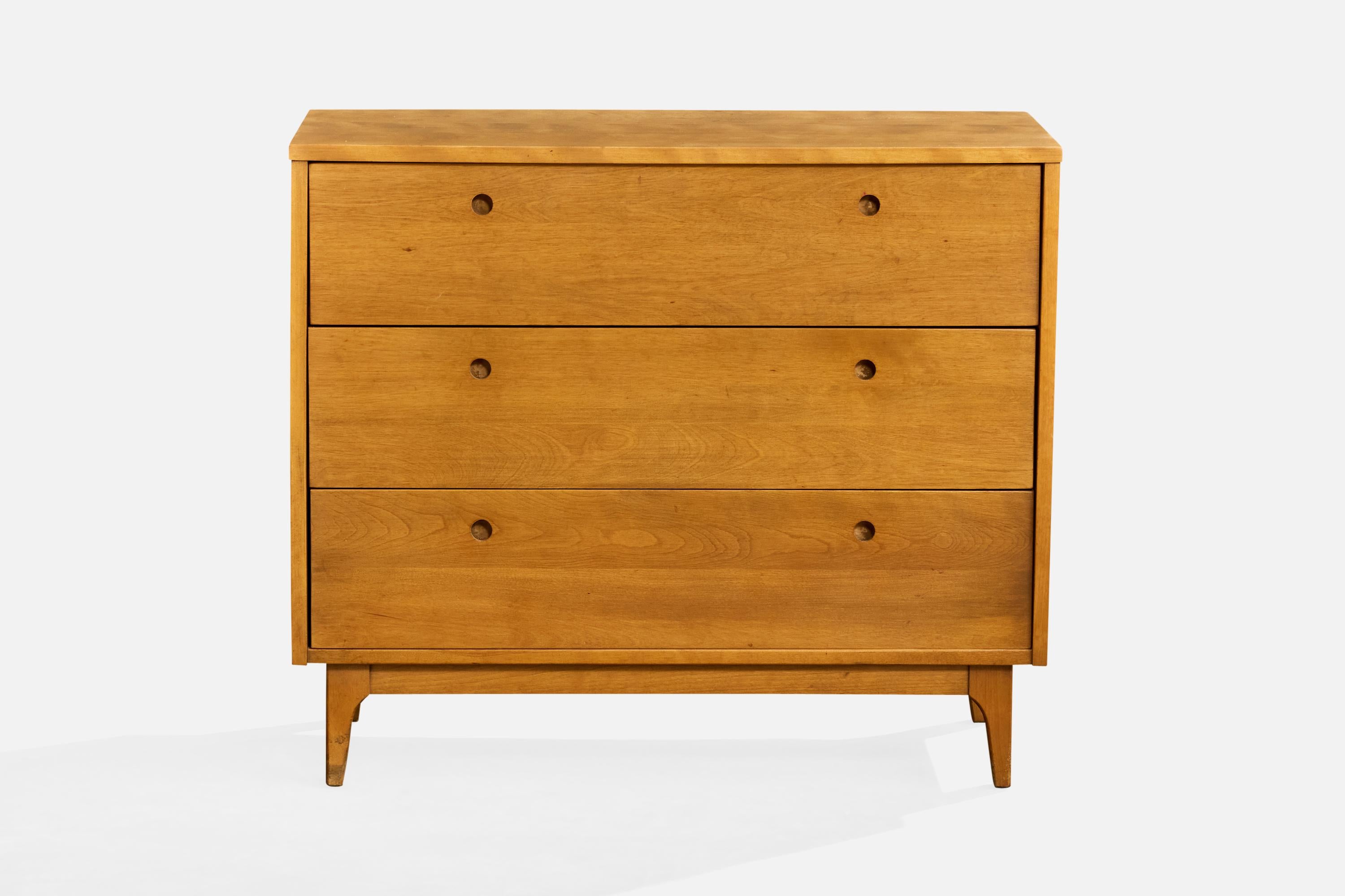 French & Heald, Chests of Drawers, Wood, USA, 1950s en Bastante bueno estado para la venta en High Point, NC