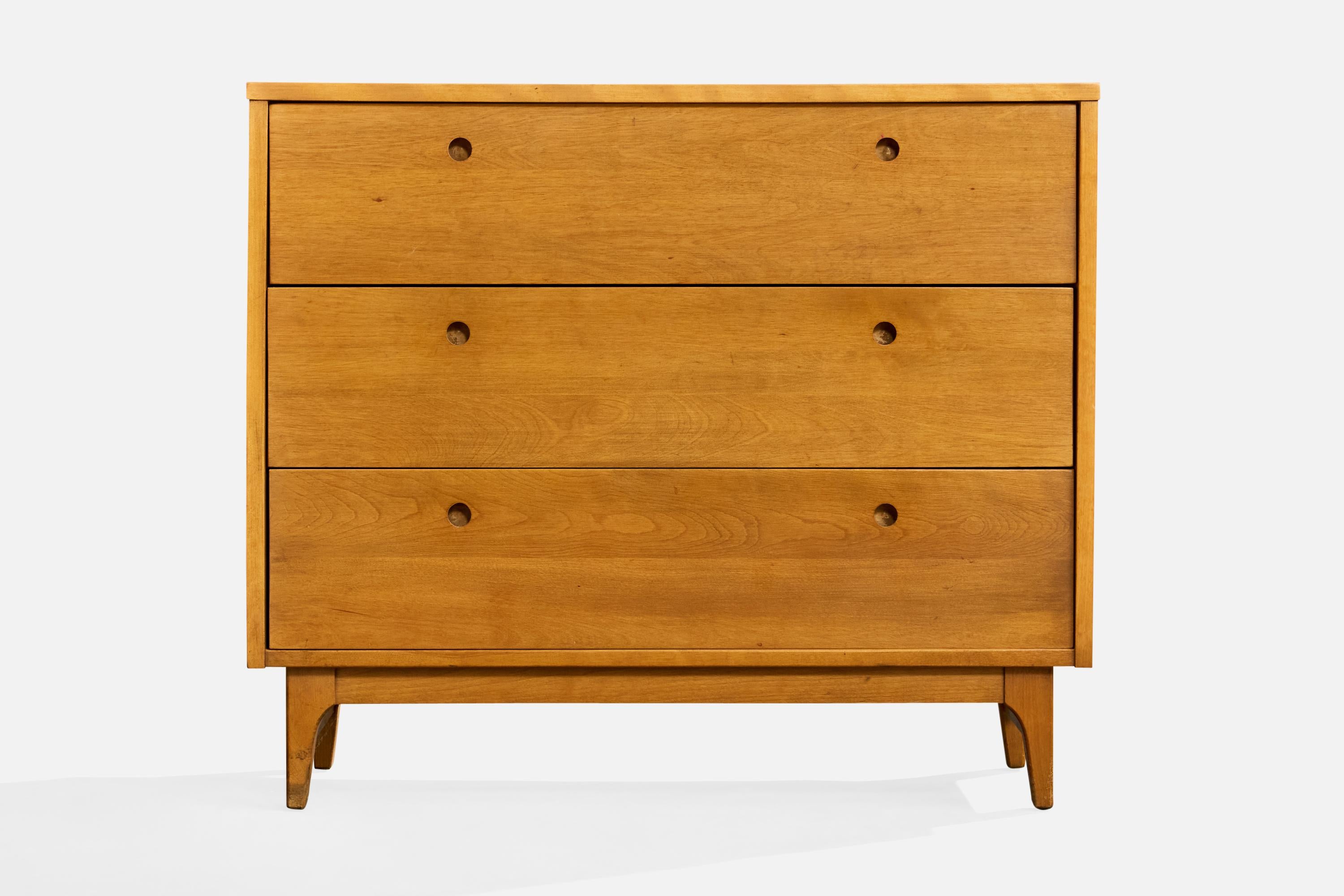 French & Heald, Chests of Drawers, Wood, USA, 1950s mediados del siglo XX en venta