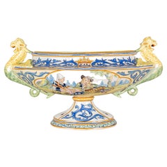 French Henriot Quimper Faience Jardiniere