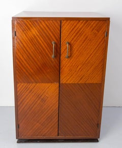 French Hi Fi Cabinet Vinyl Storage & Record Player Storage Desk Storage c 1960
