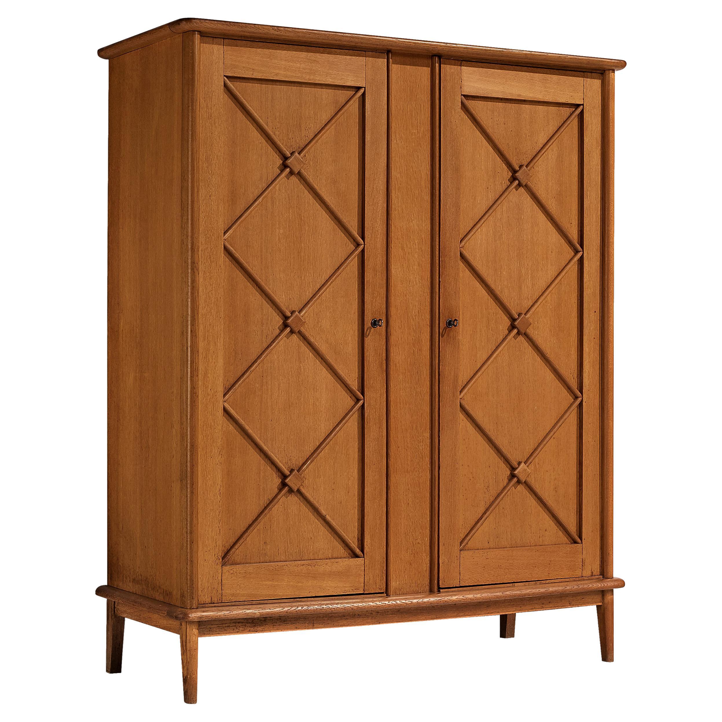 Charming French Wardrobe in Oak