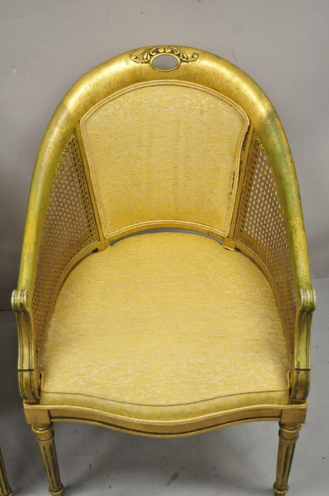 cane barrel chairs