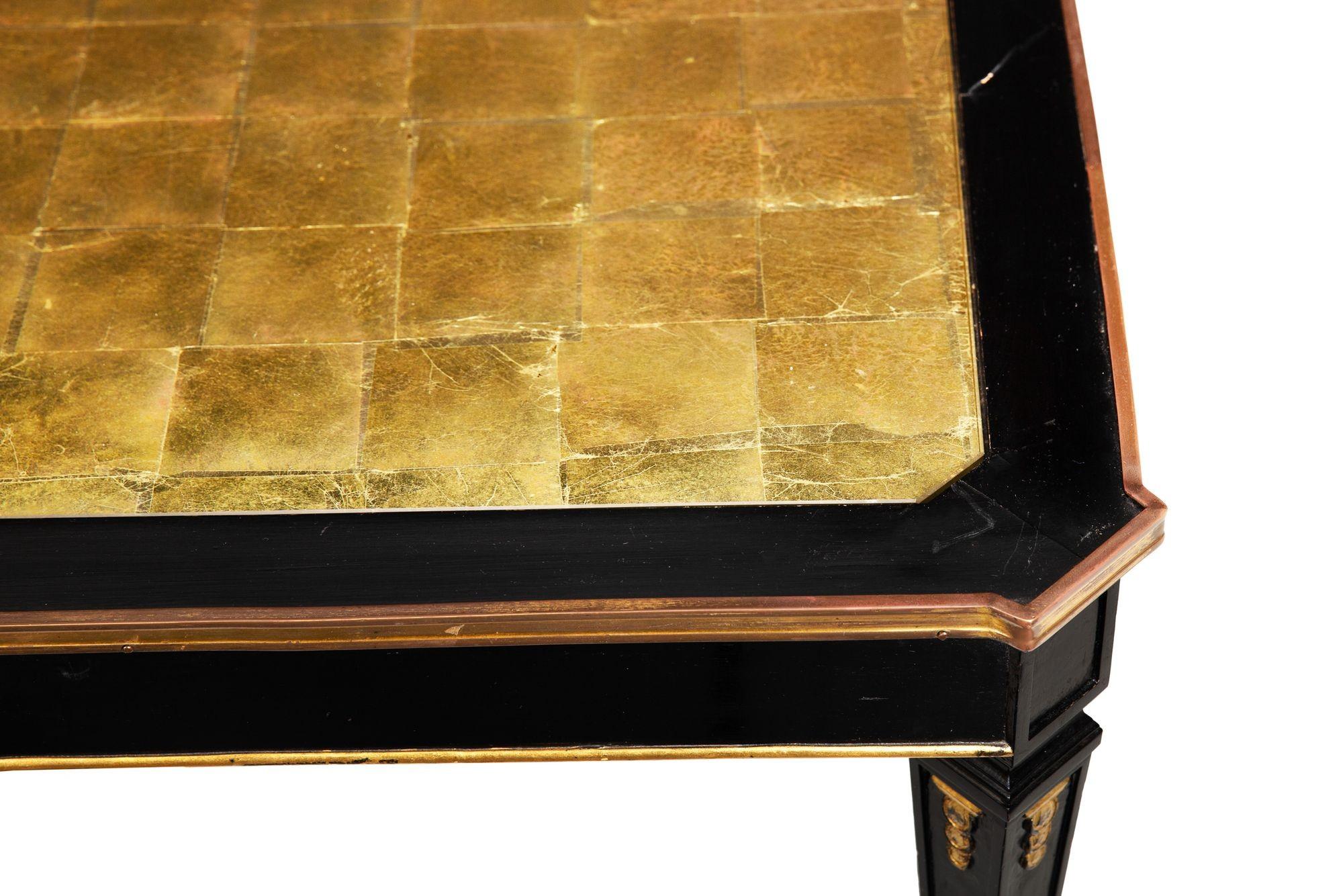 Table basse de style régence hollywoodienne par Maison Jansen vers 1970 en vente 2
