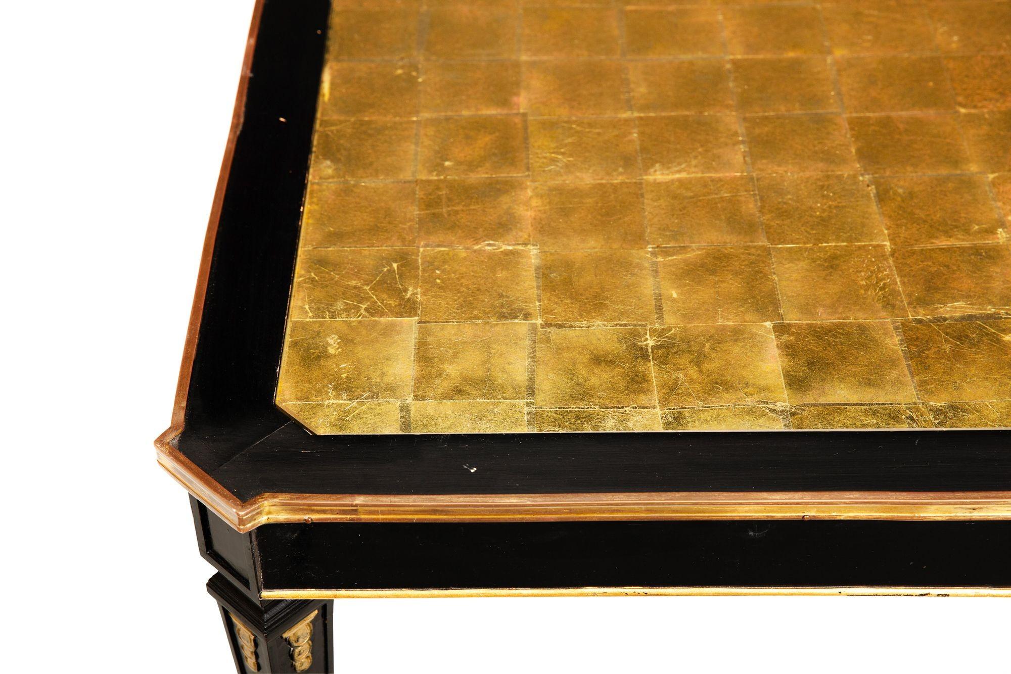Table basse de style régence hollywoodienne par Maison Jansen vers 1970 en vente 1