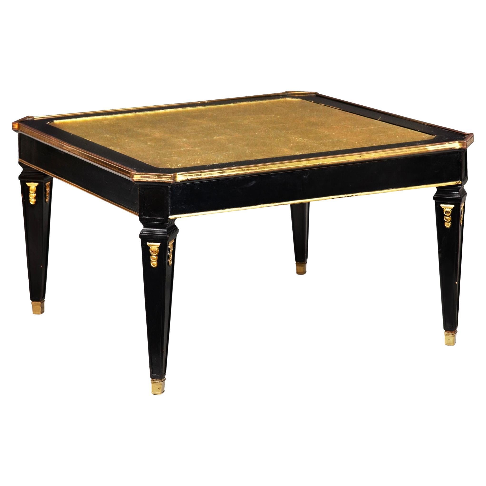 French Hollywood Regency Low Table by Maison Jansen ca. 1970