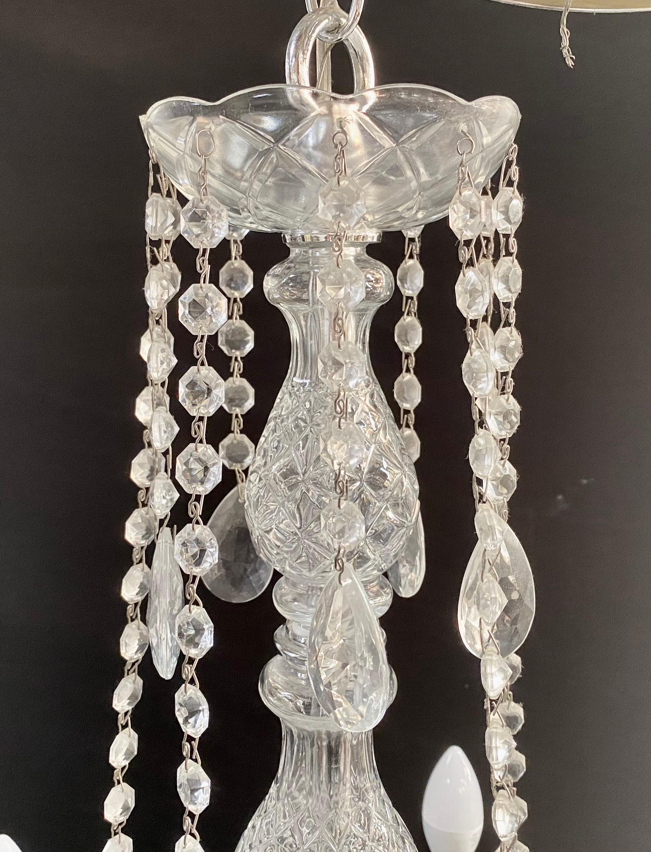 French Hollywood Regency Style Crystal Chandelier, 15 Arms  For Sale 6