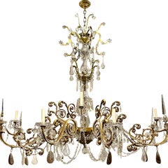 French Horizontal Chandelier