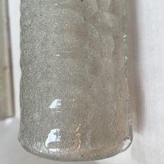 French Horizontal Glass Sconces