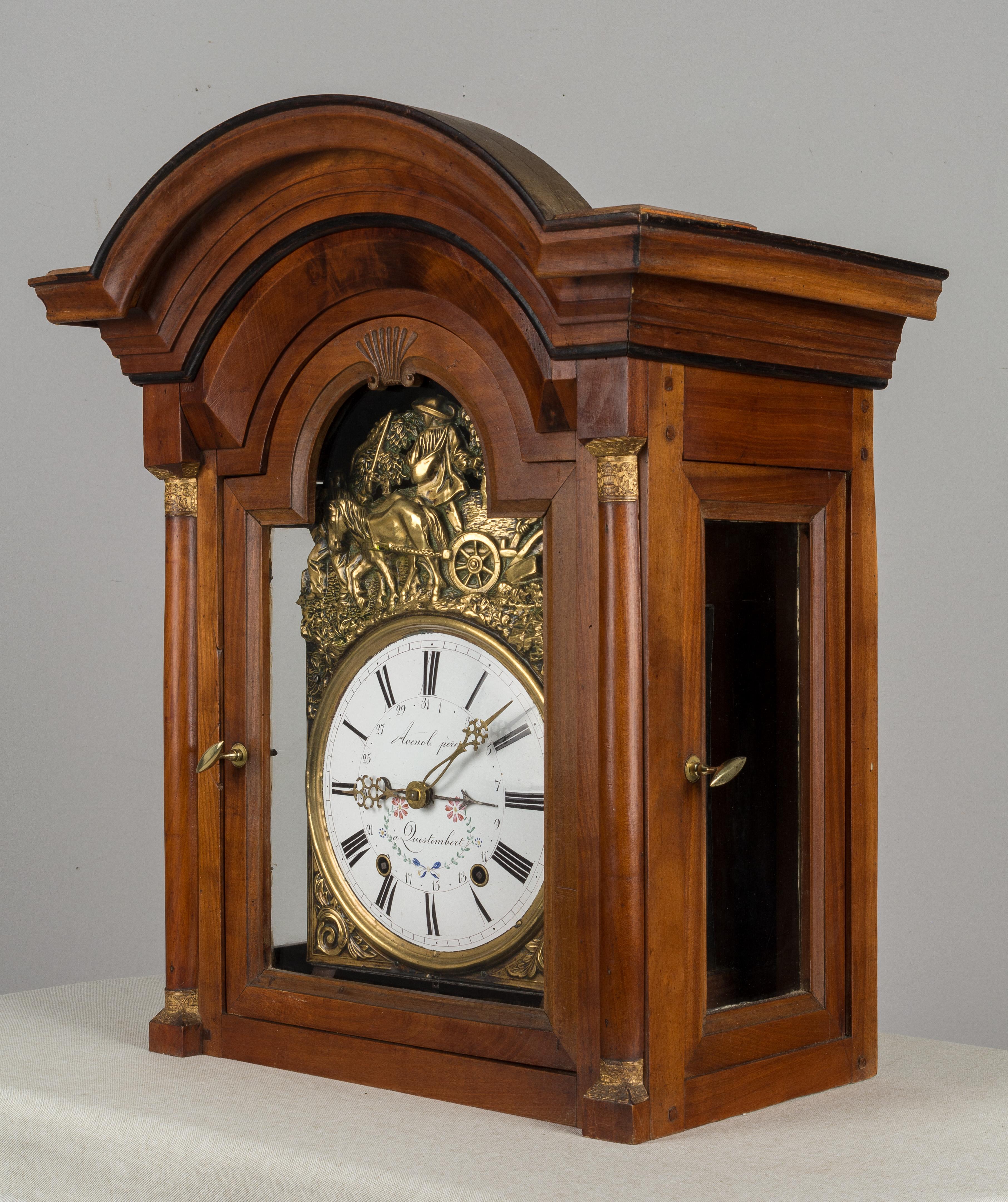 French Horloge de Parquet or Tall Case Clock For Sale 1