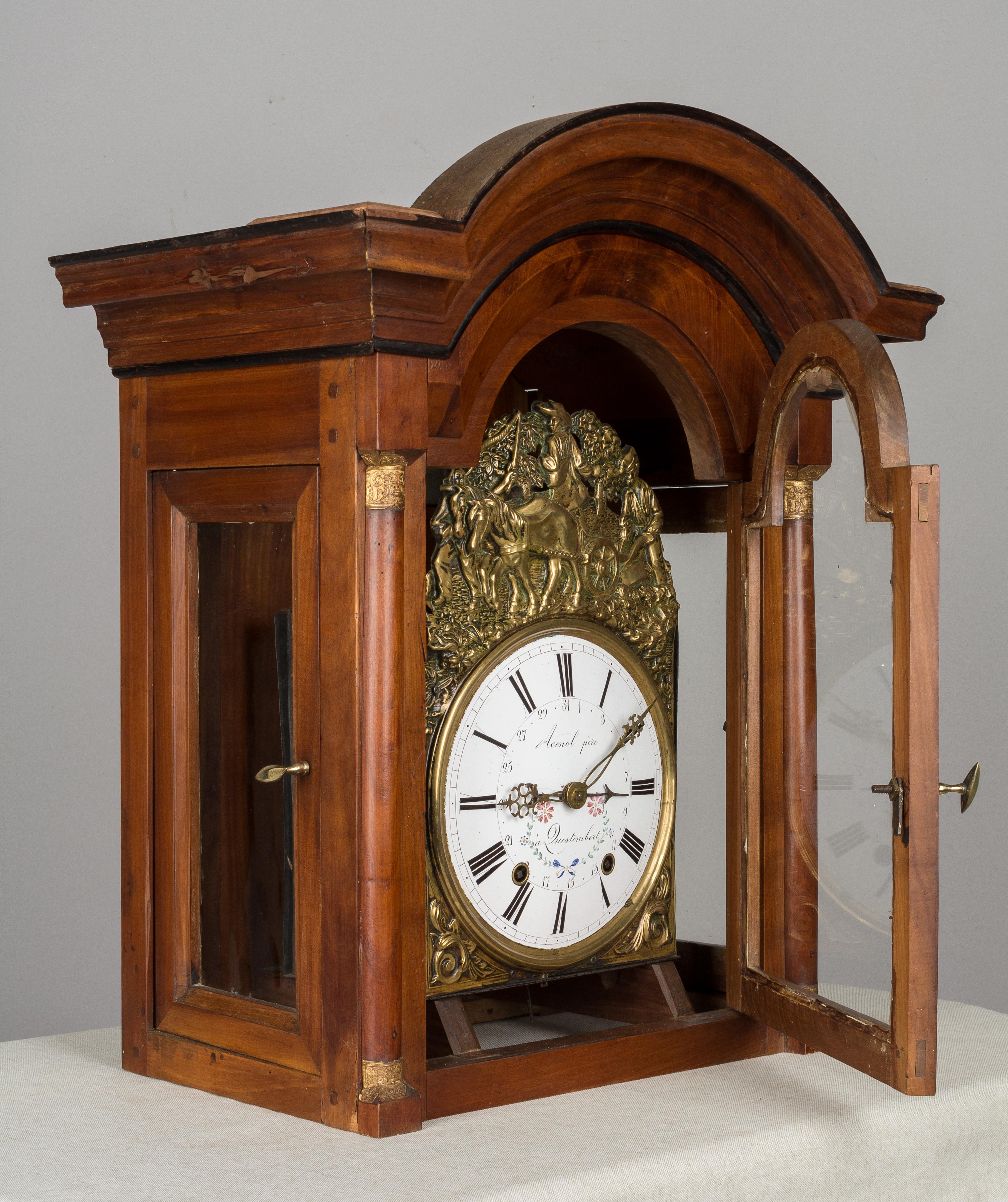 French Horloge de Parquet or Tall Case Clock For Sale 2