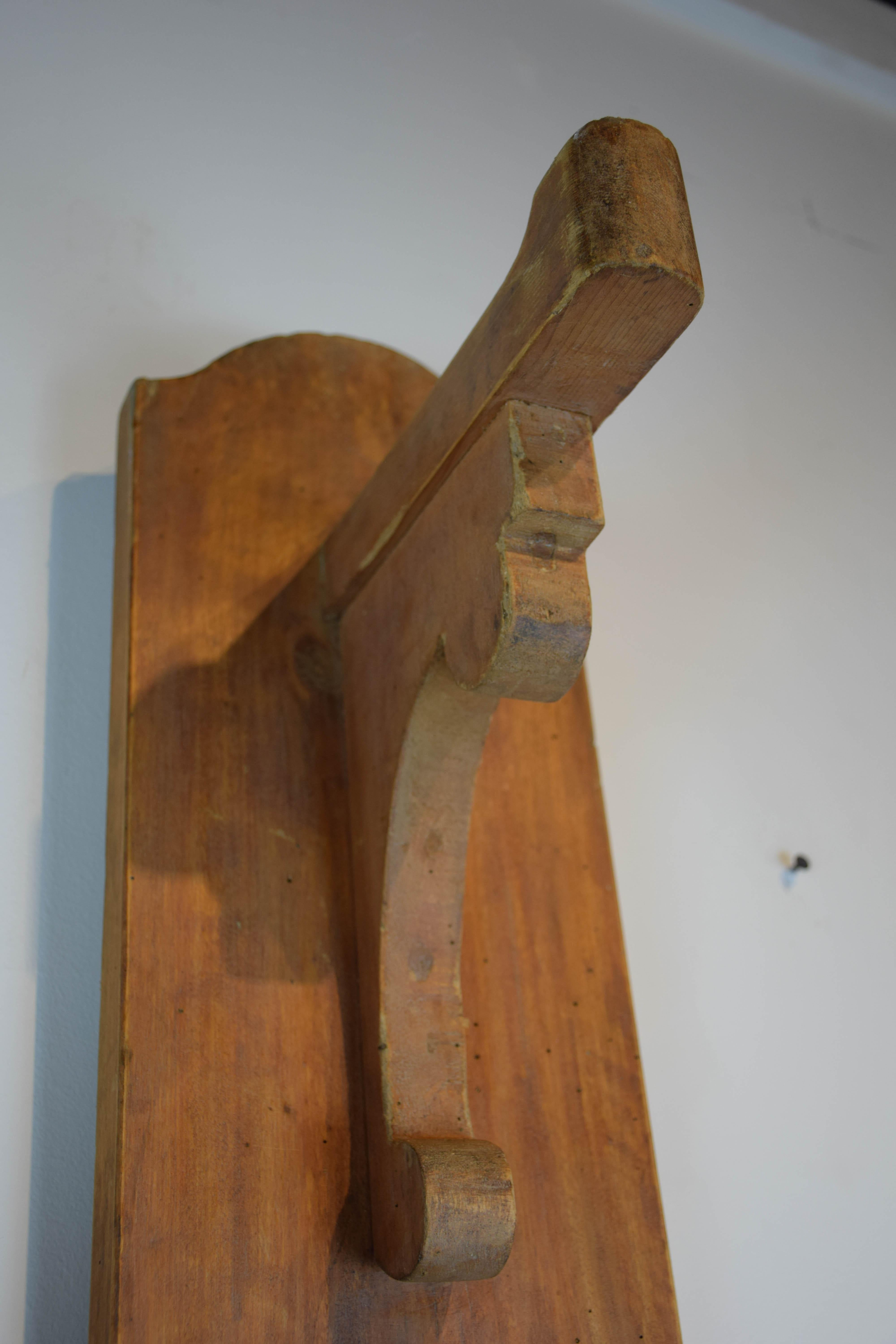 French Horse Tack Rack In Good Condition In Houston, TX
