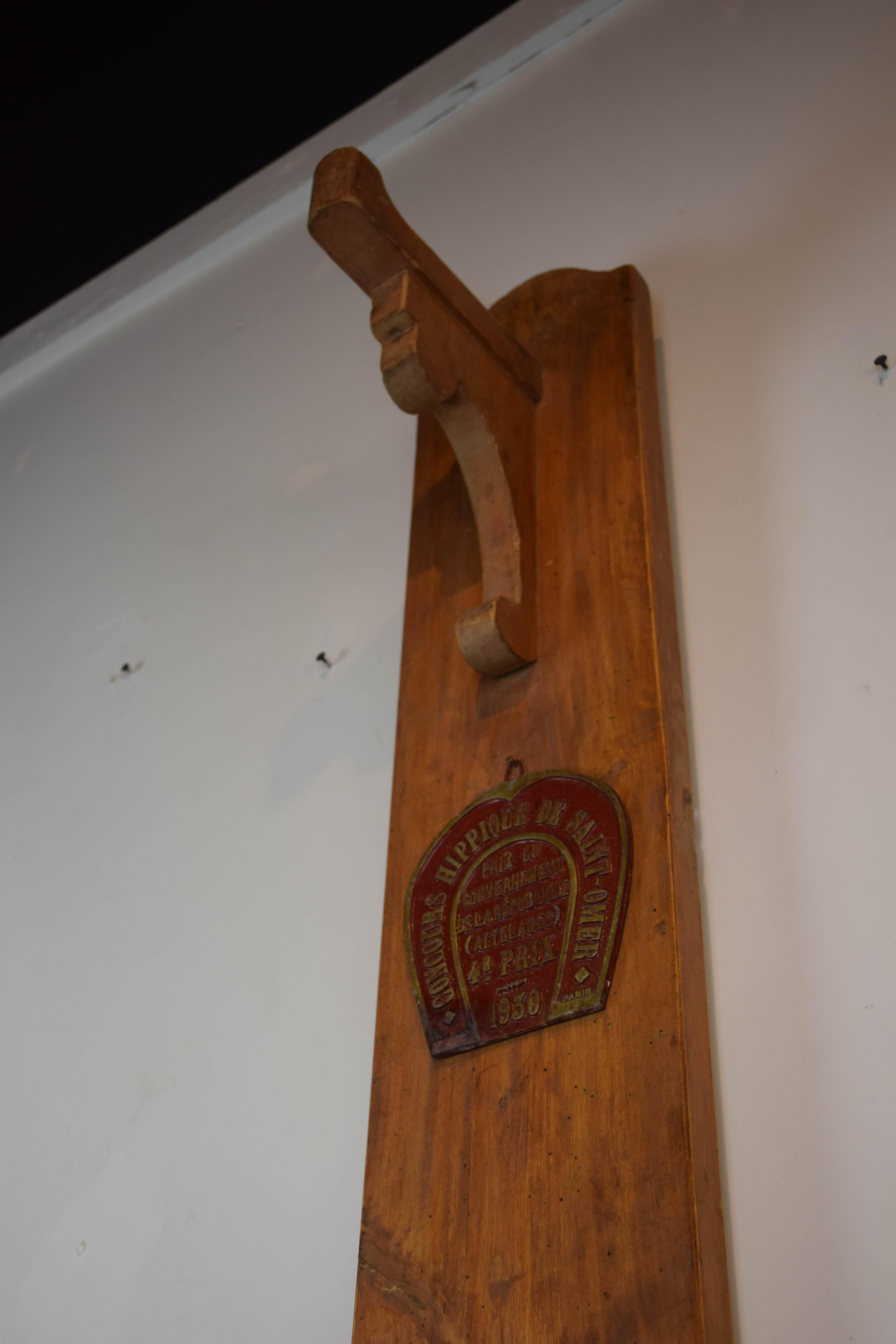 French Horse Tack Rack 4