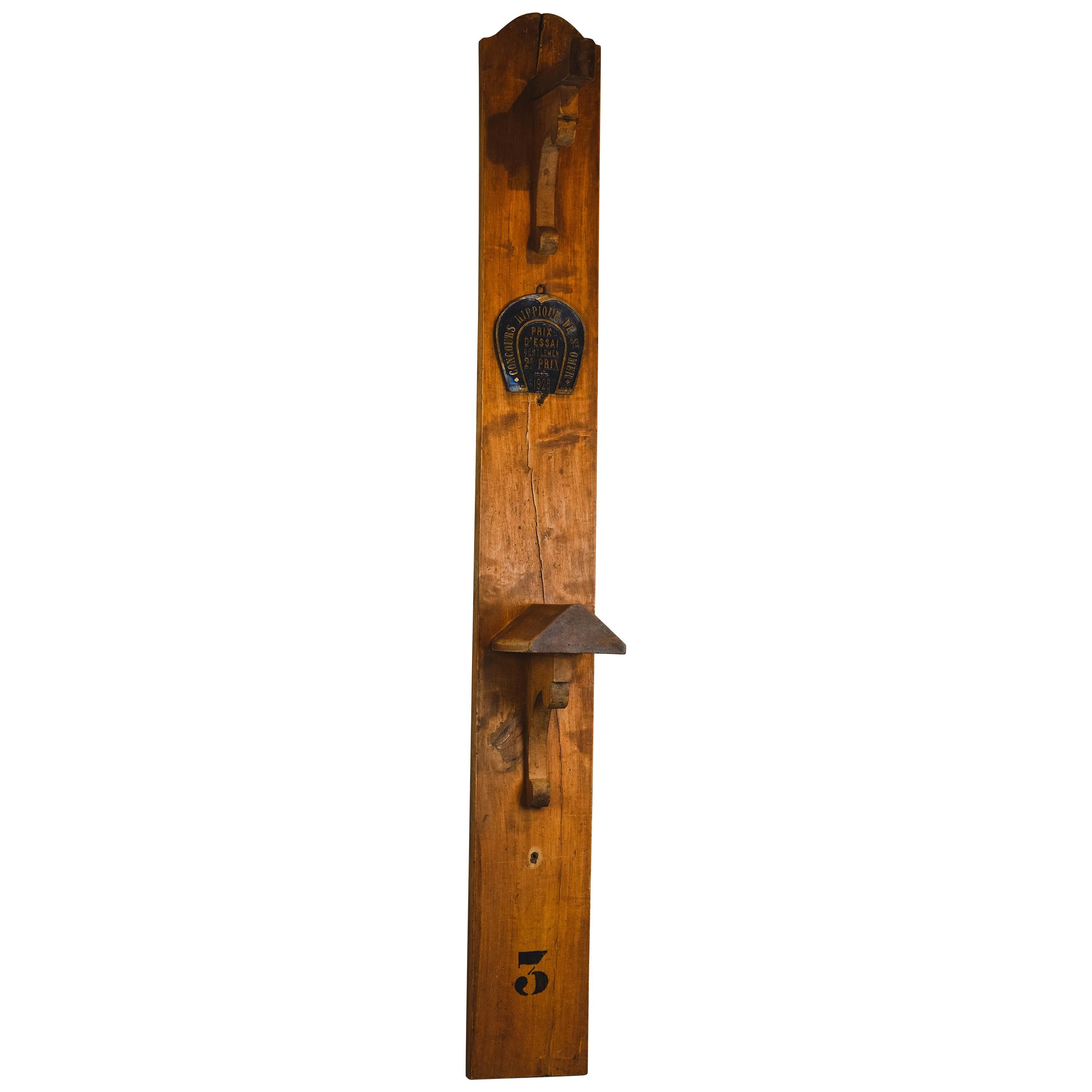 French Horse Tack Rack