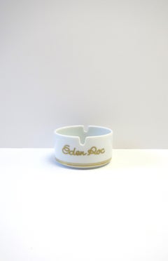 Cenicero o joyero de porcelana del hotel francés Eden Rock Cap d' Antibes