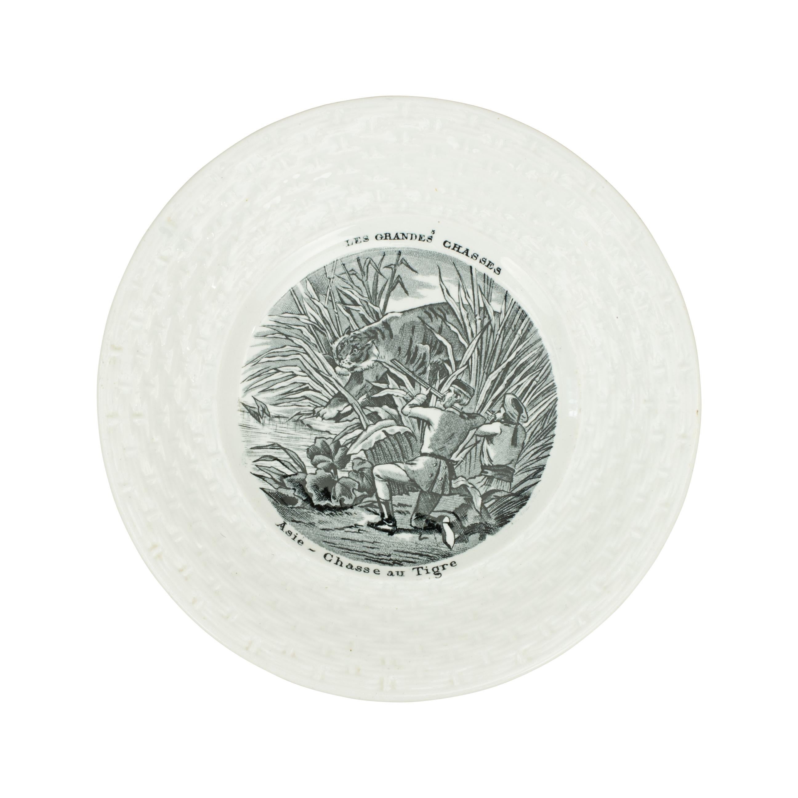 French Hunting Plates, Great Hunts Series For Sale 6